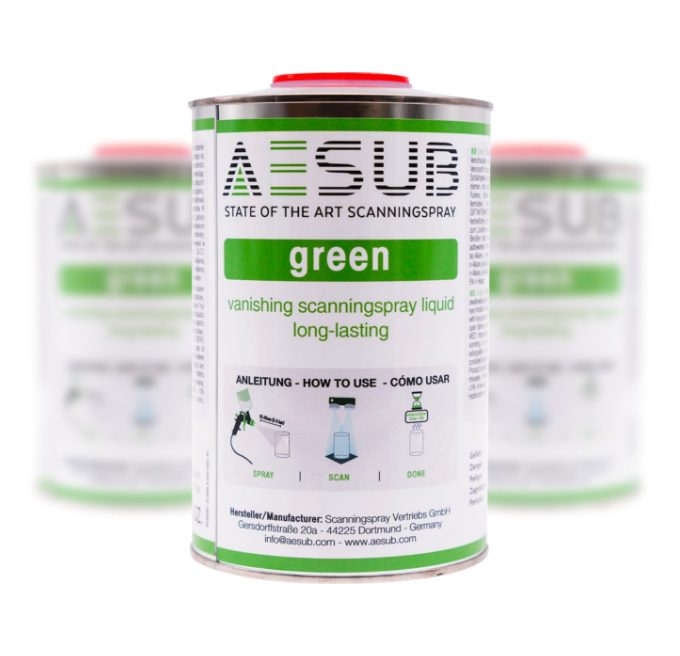 AESUB Green Scanning Spray