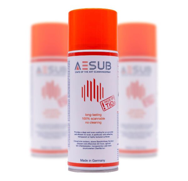 AESUB Orange Sublimating 3D Scanning Spray – 400ml Aerosol – Made In Germany