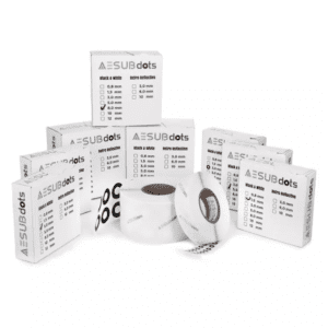AESUB dots white targets