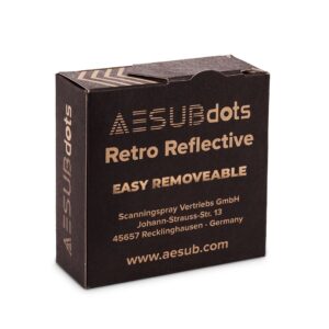 AESUB Dots Retro Reflective Easy Removable
