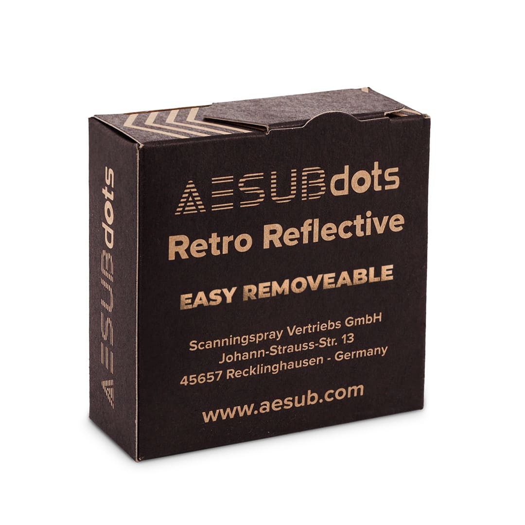 AESUB Dots Retro Reflective Easy Removable
